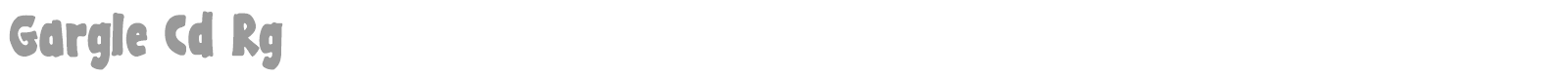 Gargle font preview